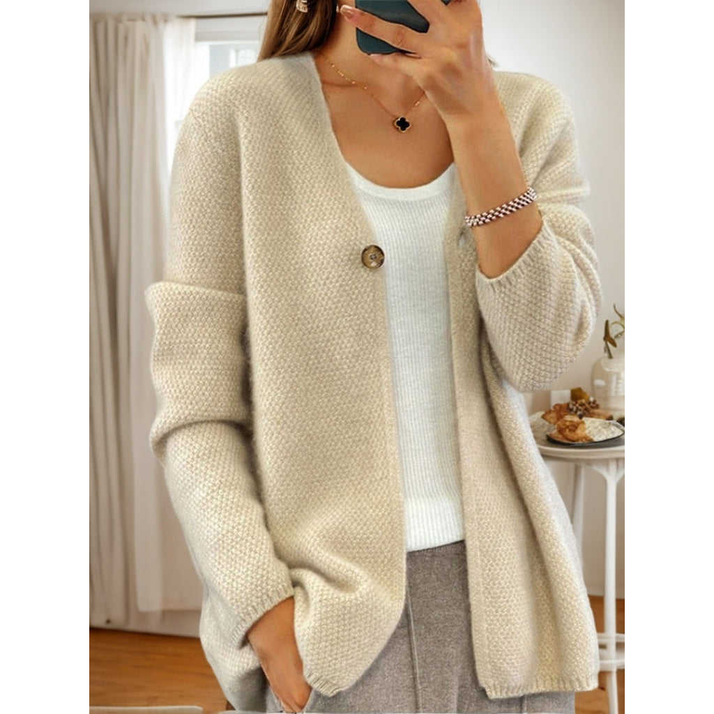 Veste Betina Danoir Paris FR834 kaki, style élégant, décontracté et doux, vêtement féminin confortable et tendance.