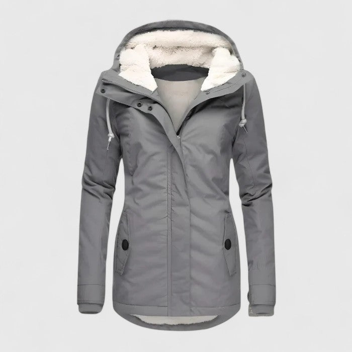 Veste imperméable noire Danoir Paris FR873 Seravia, style moderne et coupe élégante pour la pluie.