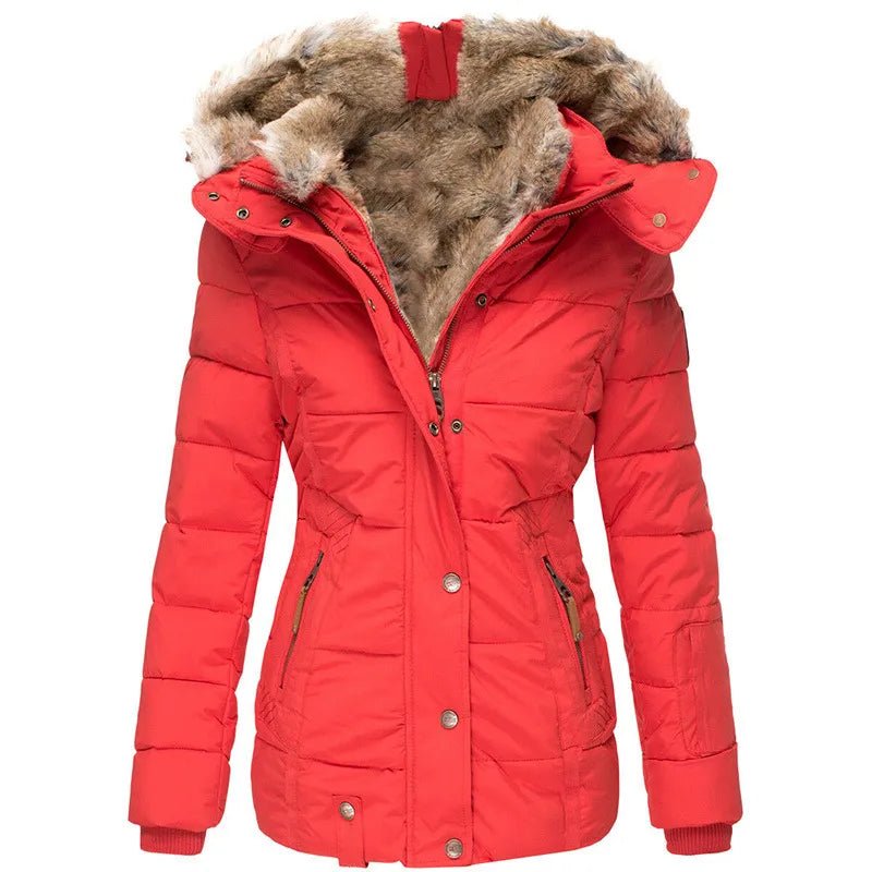 Manteau d'hiver élégant FR911 de Danoir Paris, coupe noire sophistiquée, tissu chaud et finition soignée.