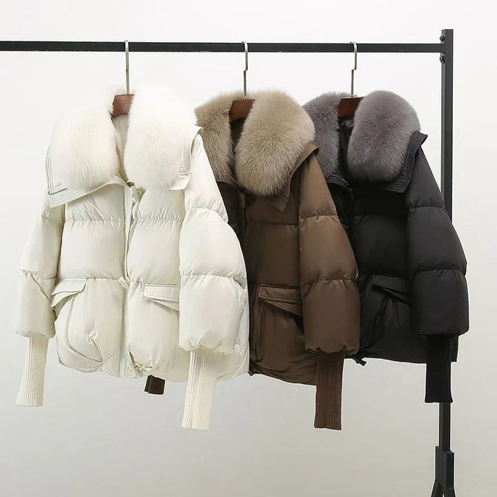 Manteau noir Danoir Paris FR926 Indi, élégant et pratique, doublé, avec col et boutons, porté en extérieur.