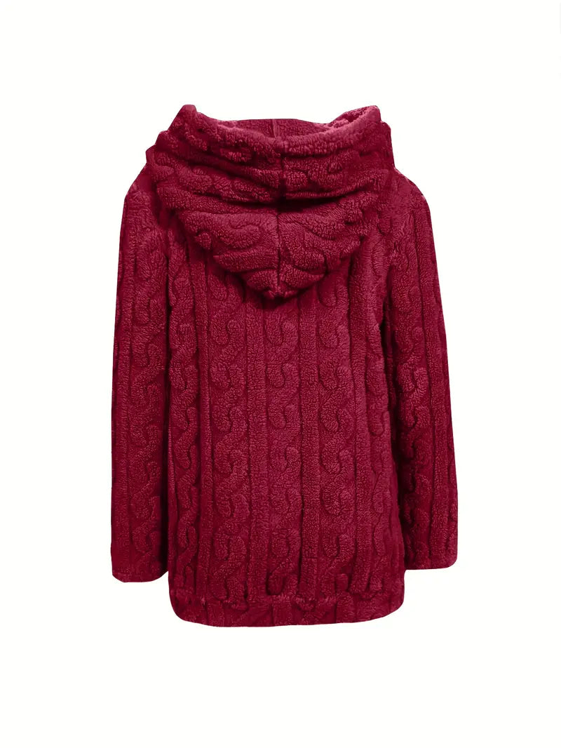 Sweat doux et moderne Ganka de Danoir Paris en violet, style confortable et tendance, porté par un mannequin.