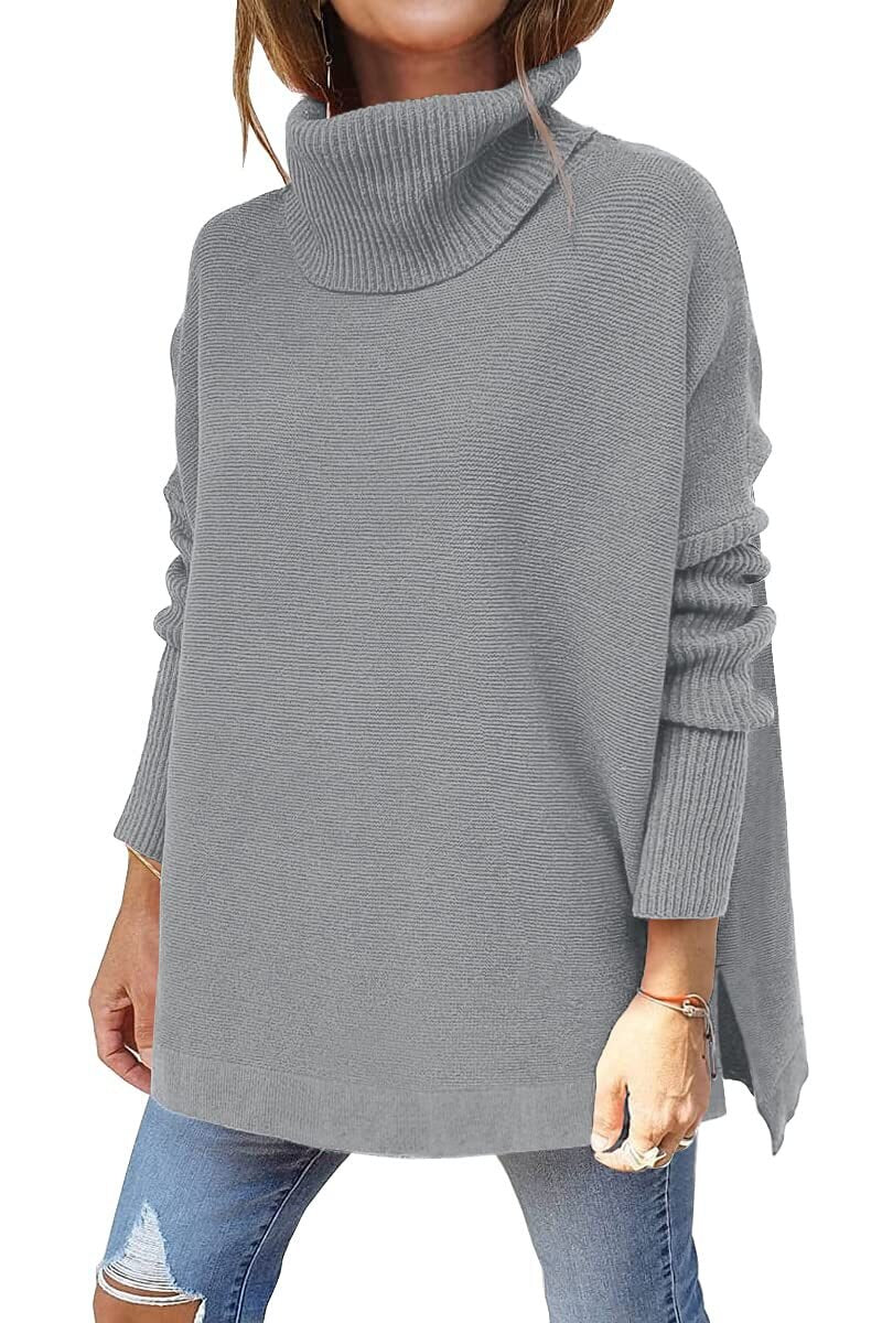Pull chic et douillet Neryssa de Danoir Paris, beige, en laine douce, porté sur mannequin, style élégant et confortable.