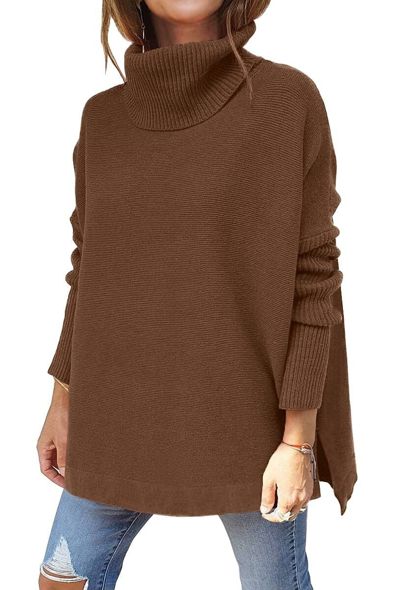 Pull chic et douillet beige Neryssa de Danoir Paris, doux tricot avec col rond et manches longues, élégant et confortable.