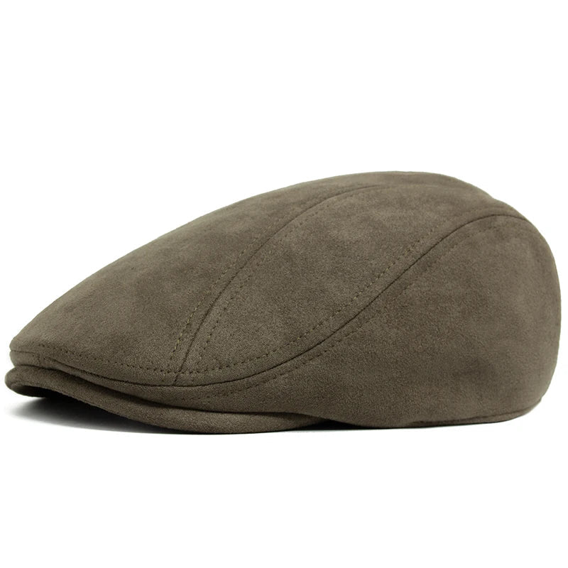 Chapeau Bloom™ Klassiek Suède de Danoir Paris en gris, avec une finition élégante et un style classique.