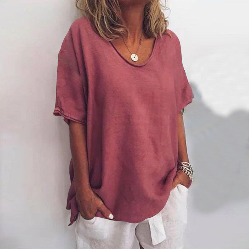 Vêtement chic décontracté gris foncé de la marque Danoir Paris, modèle Thea, élégant et confortable.