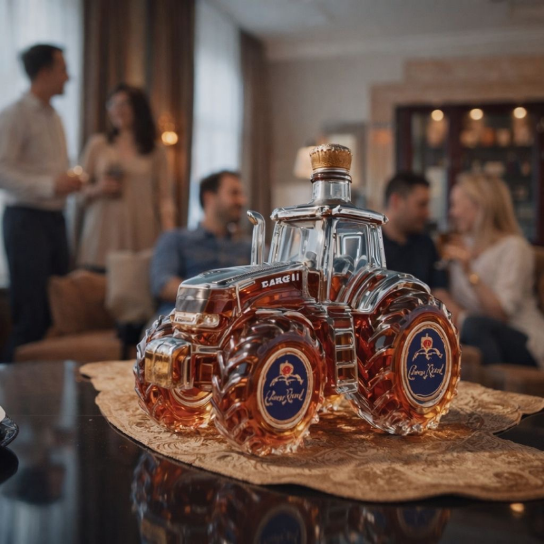 Carafe à whisky Danoir Paris Édition spéciale Traktor avec design moderne et élégance, pour conserver et servir le whisky.