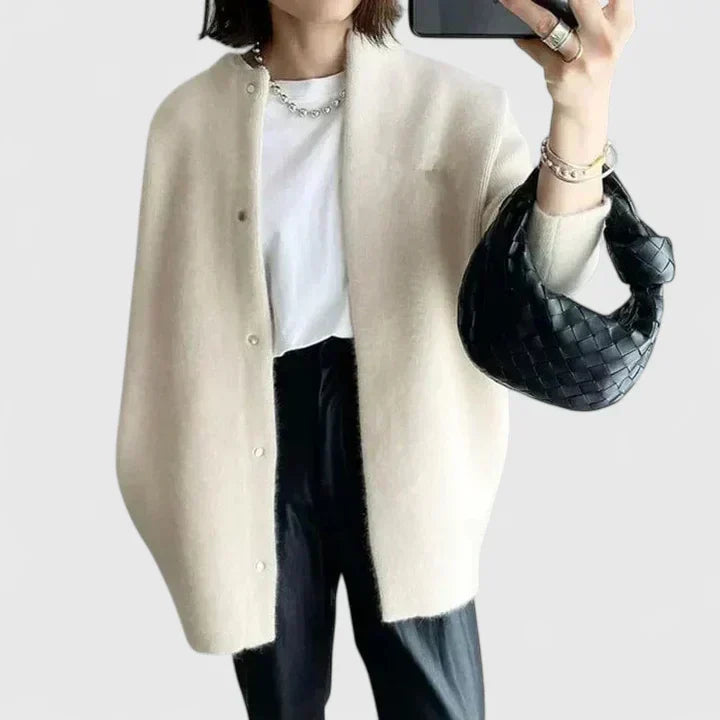 Veste Danoir Paris Thalienne gris foncé, veste confortable pour un style décontracté et élégant.