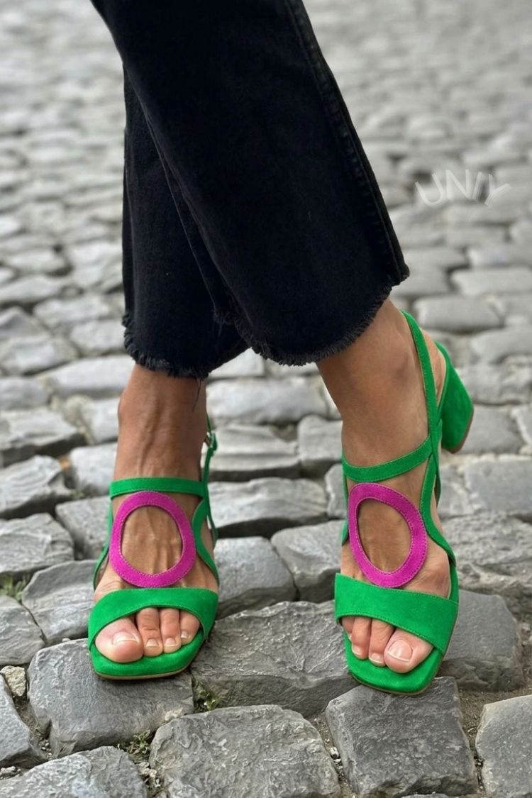 Sandales d'été jaunes Valentina de Danoir Paris, élégantes et confortables, avec semelle en caoutchouc et bride tressée.