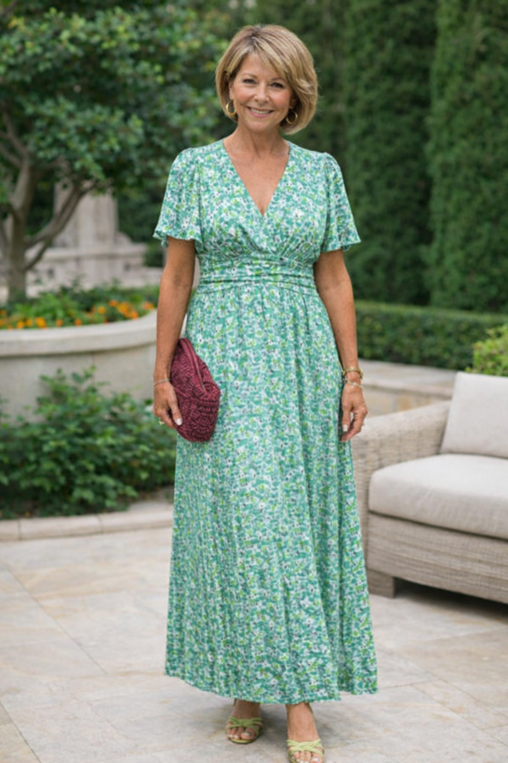 Robe d'été confortable Danoir Paris Alice en tissu orange léger, coupe fluide et élégante pour l'été.