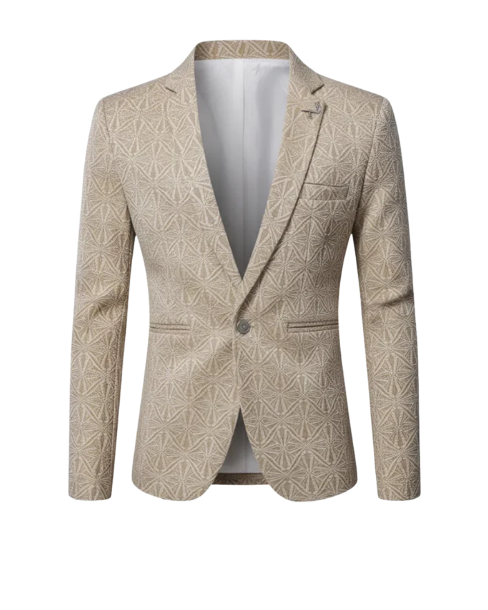 Veste blazer masculine tendance Danoir Paris en kaki, style élégant et moderne, pour homme.