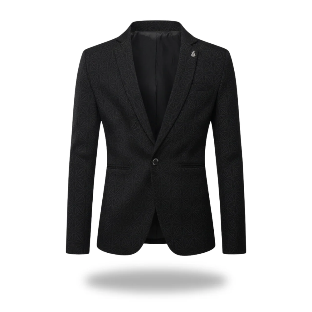 Blazer masculin tendance Danoir Paris en kaki, coupe élégante et moderne, porté sur un mannequin.