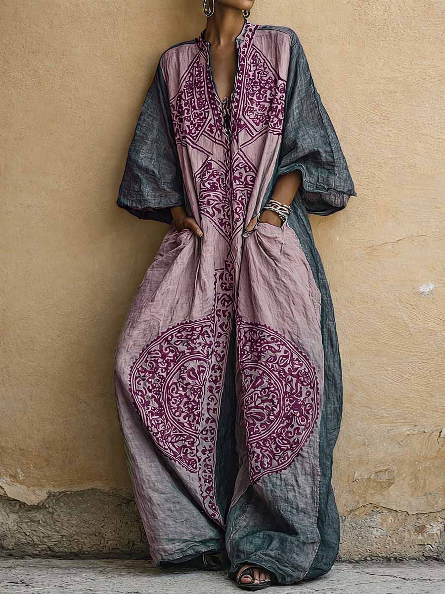Jumpsuit vintage Capri de Danoir Paris en kaki, coupe élégante et tendance, vue de face sur fond neutre.