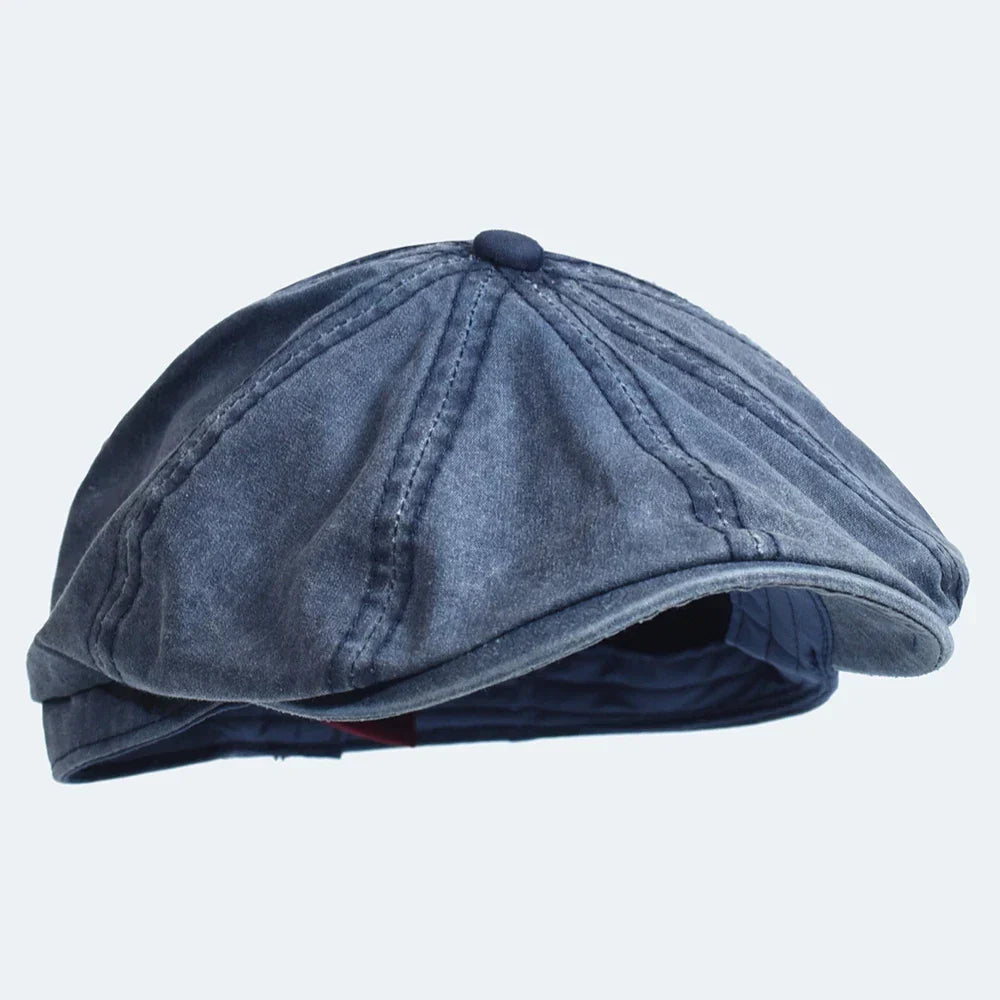 Chapeau vintage en coton léger Bloom™ de Danoir Paris, couleur vert clair, avec design classique et élégant.