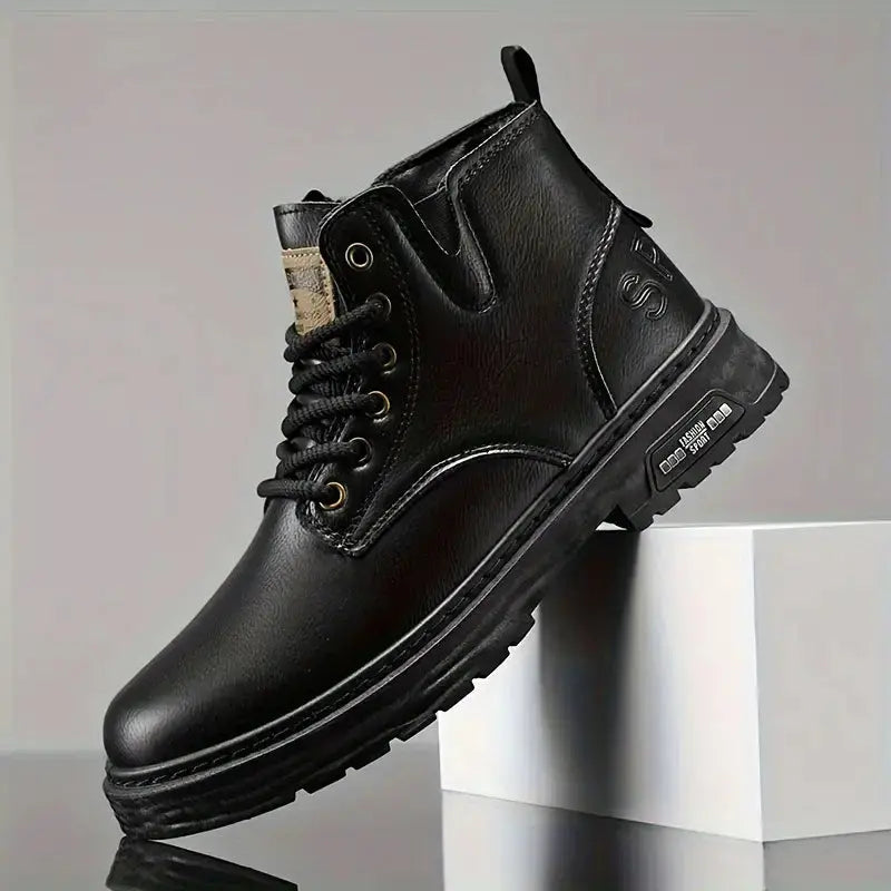 Bottes casual élégantes Ambrose en marron par Danoir Paris, taille 38, textile confortable et style sophistiqué.