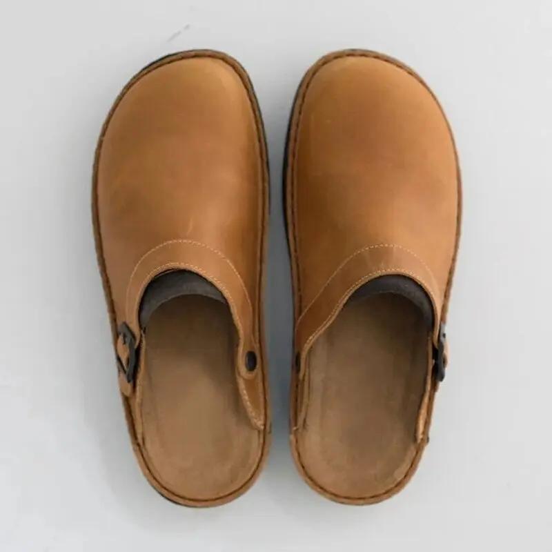 Chaussures orthopédiques Guiseppe™ marron de Danoir Paris, pointure 38, en cuir confortable et ajusté pour le soutien du pied.