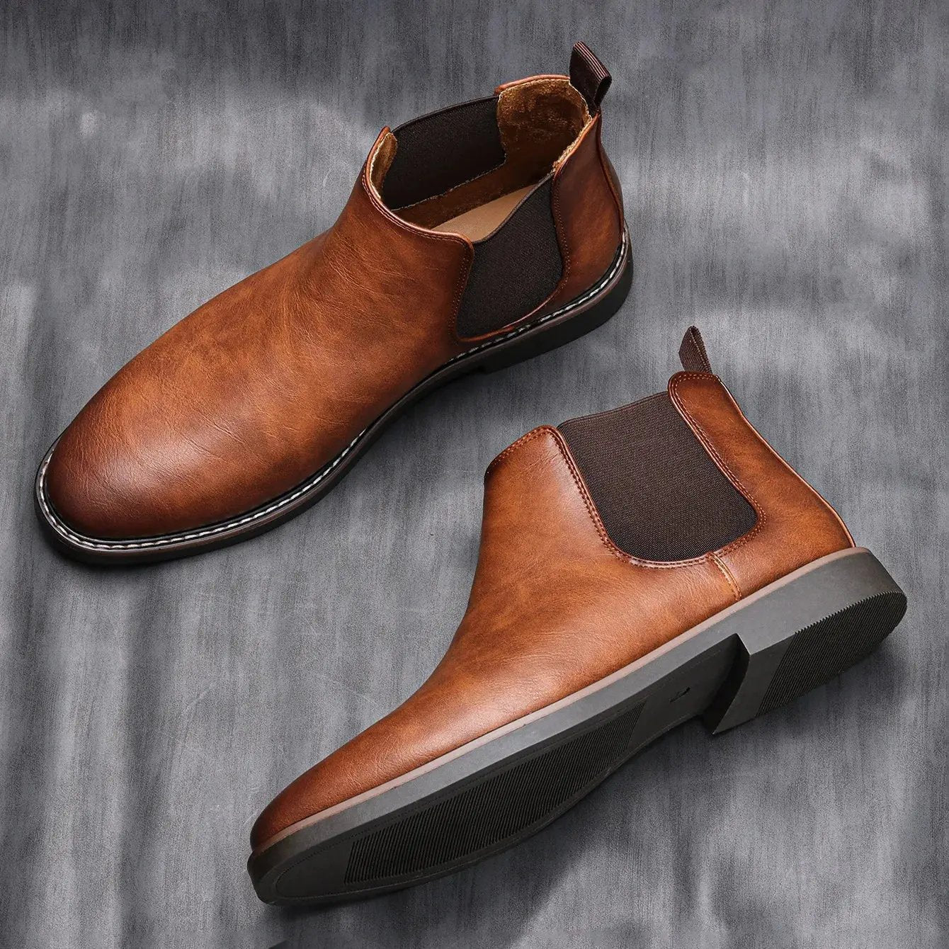Bottes Chelsea intemporelles Wayne™ en marron Danoir Paris, style classique et élégance pour femmes.