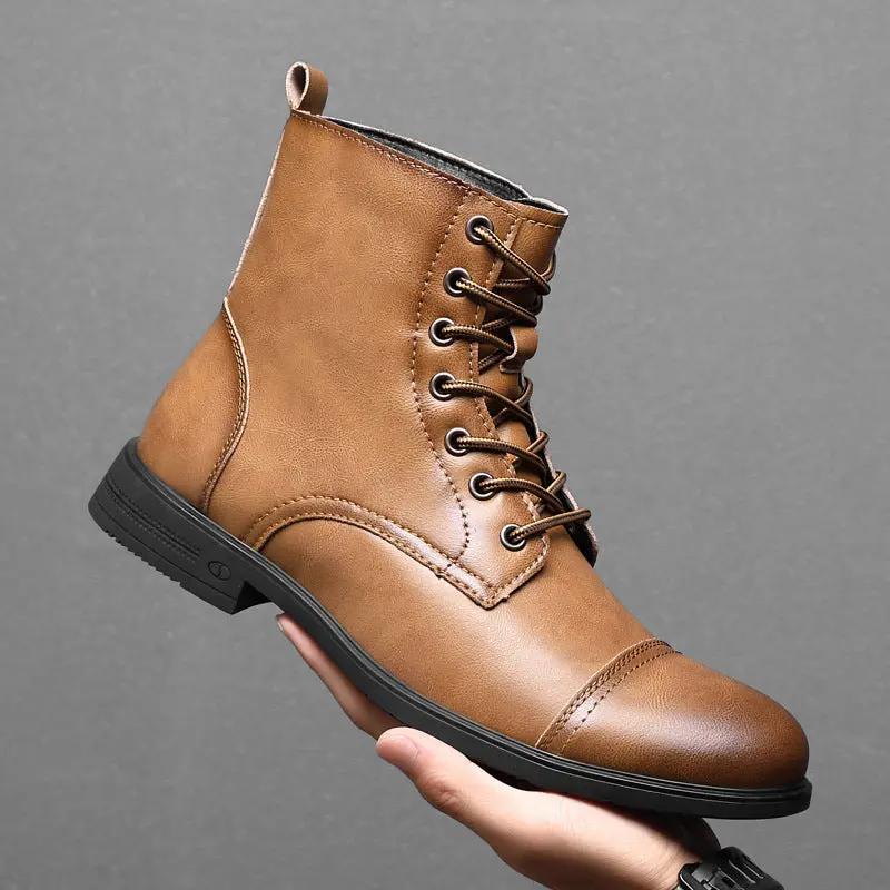 Bottines en similicuir marron châtaigne Morgan de Danoir Paris, taille 38, avec semelle élégante et détails tendance.