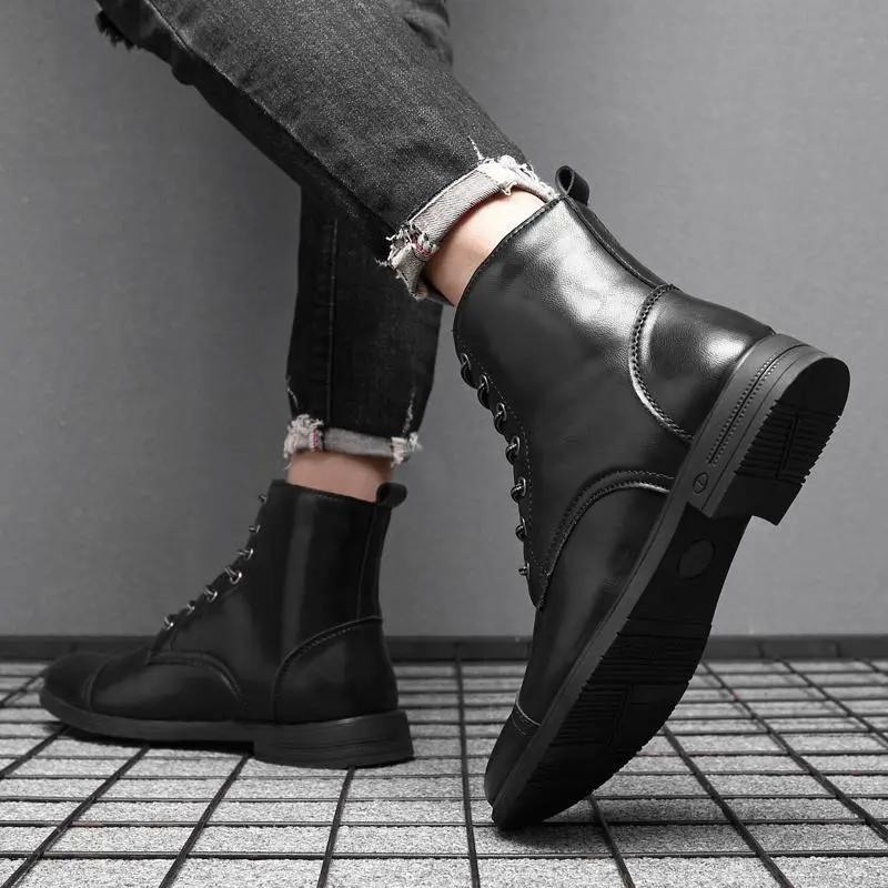 Bottines en similicuir marron châtaigne Morgan de Danoir Paris, taille 38, avec semelle robuste et design élégant.