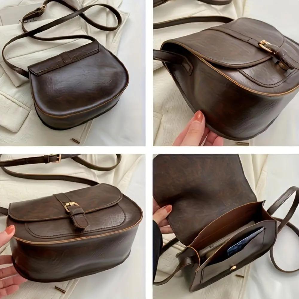 Sac à main marron foncé Sienna de Danoir Paris, sac à main intemporel en cuir élégant et sophistiqué.