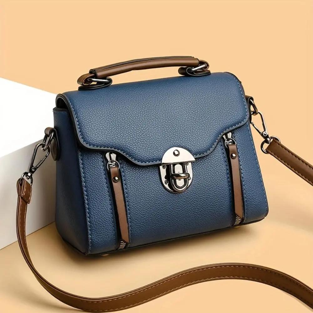 Sac à main rétro-chic Luna de Danoir Paris en marron, avec design élégant et détails sophistiqués.