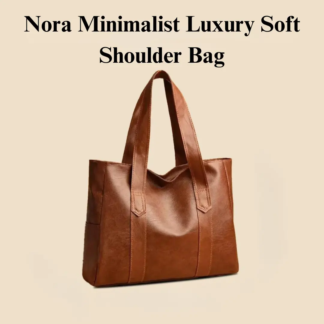 Sac à main minimaliste élégant Danoir Paris en cuir marron, design simple et sophistiqué pour un style chic et moderne.
