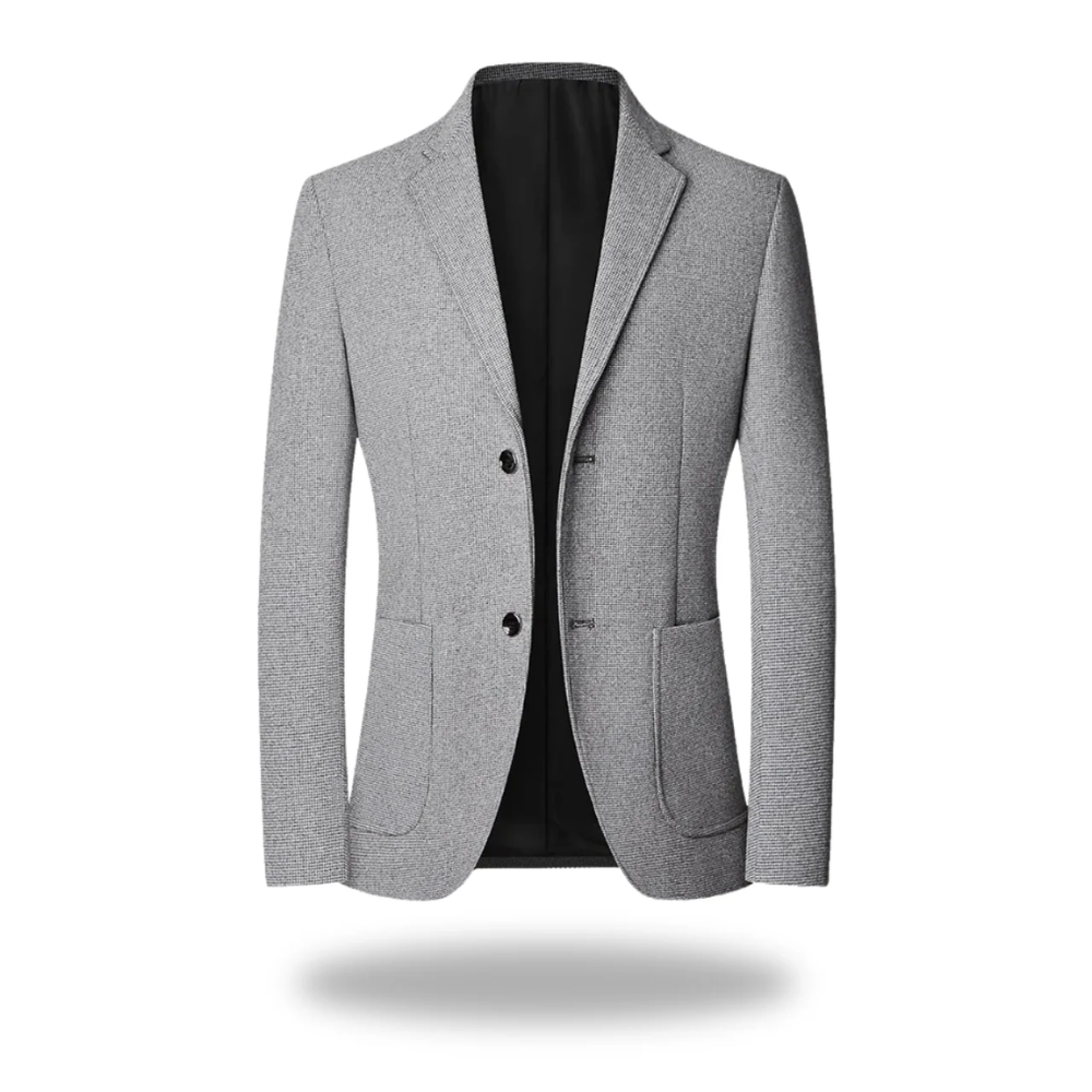 Blazer masculin intemporel Danoir Paris marron, élégant et classique, porté sur un mannequin.