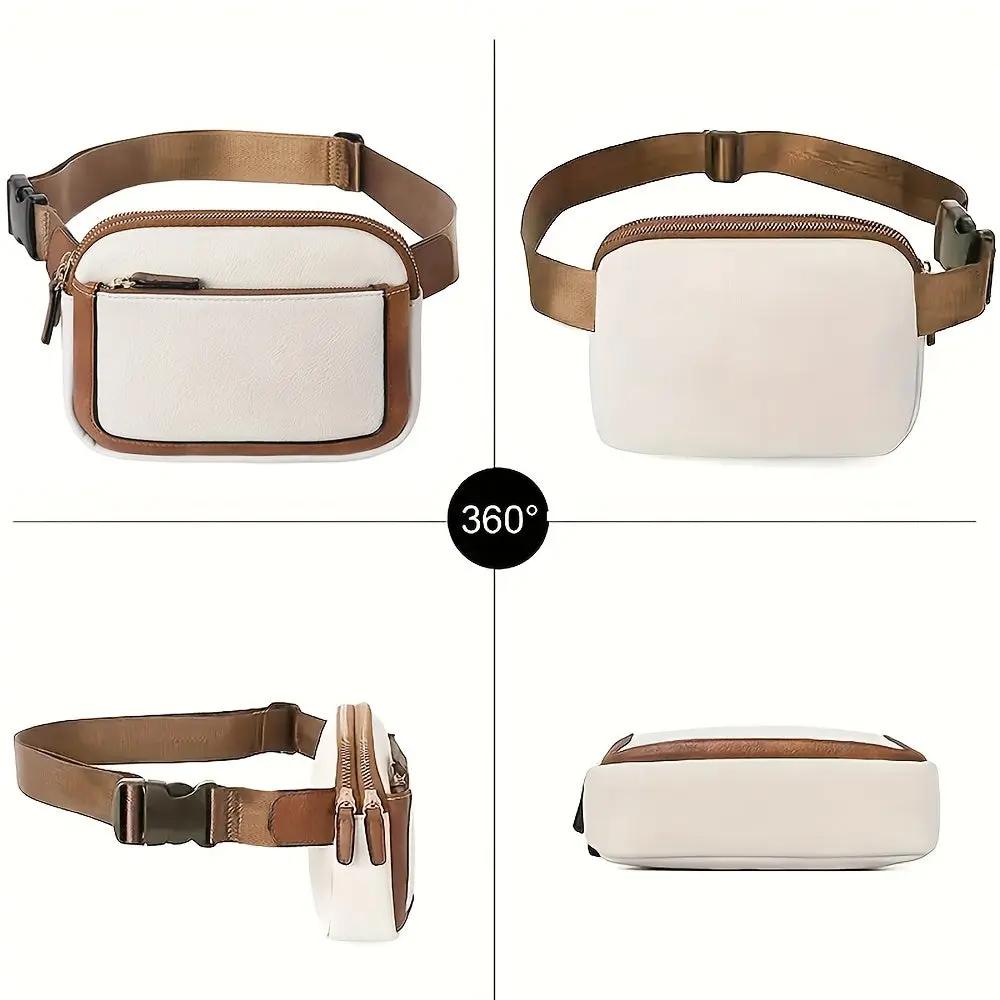 Sac bandoulière Aspen Sport Danoir Paris, en cuir marron, avec bandoulière réglable et design pratique.