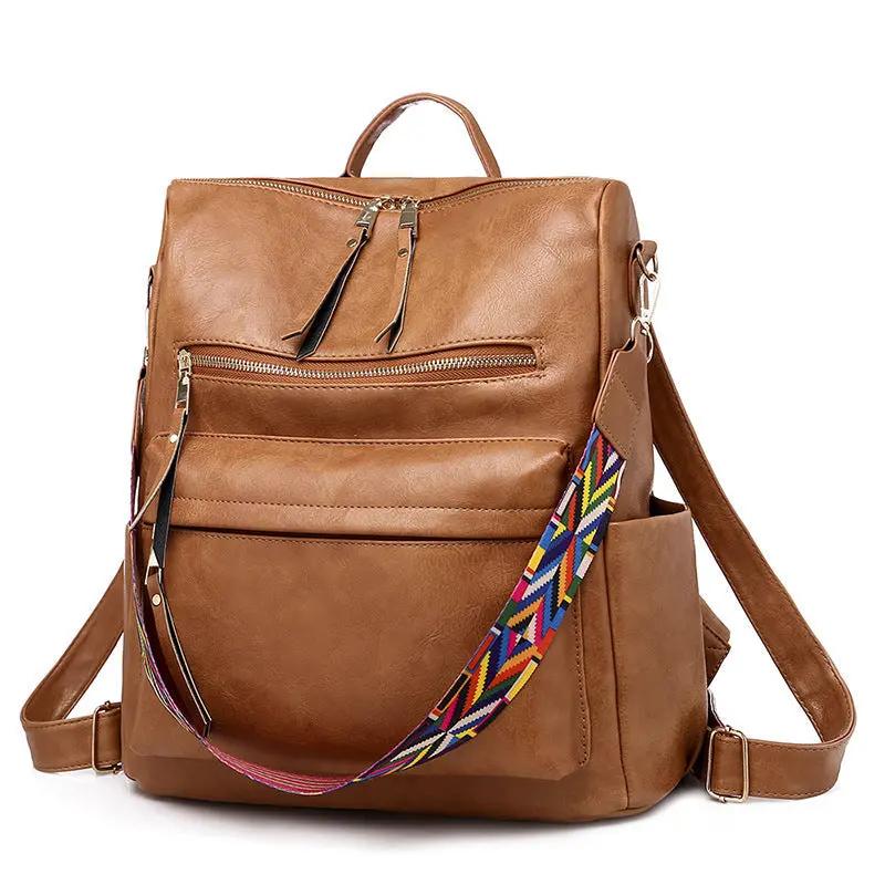 Sac urbain chic Talia de Danoir Paris en marron, avec poignées élégantes et design moderne, pour un style sophistiqué.