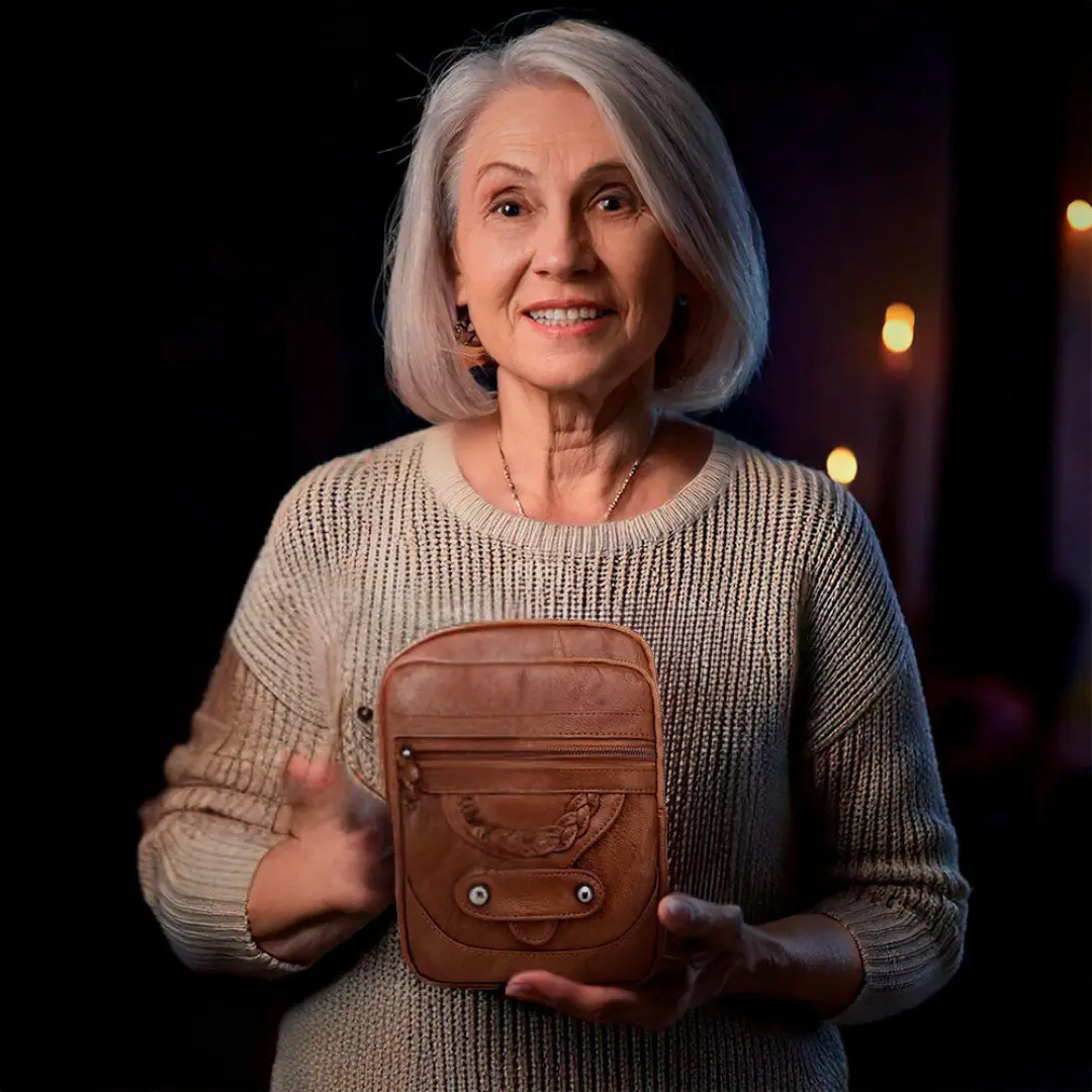 Sac à bandoulière Tamsin de Danoir Paris en marron, élégant sac en cuir avec finition raffinée et design intemporel.