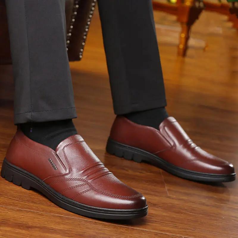 Chaussures de bureau noires Mike™ de Danoir Paris, en cuir, pointure 39, élégantes et confortables pour le travail.