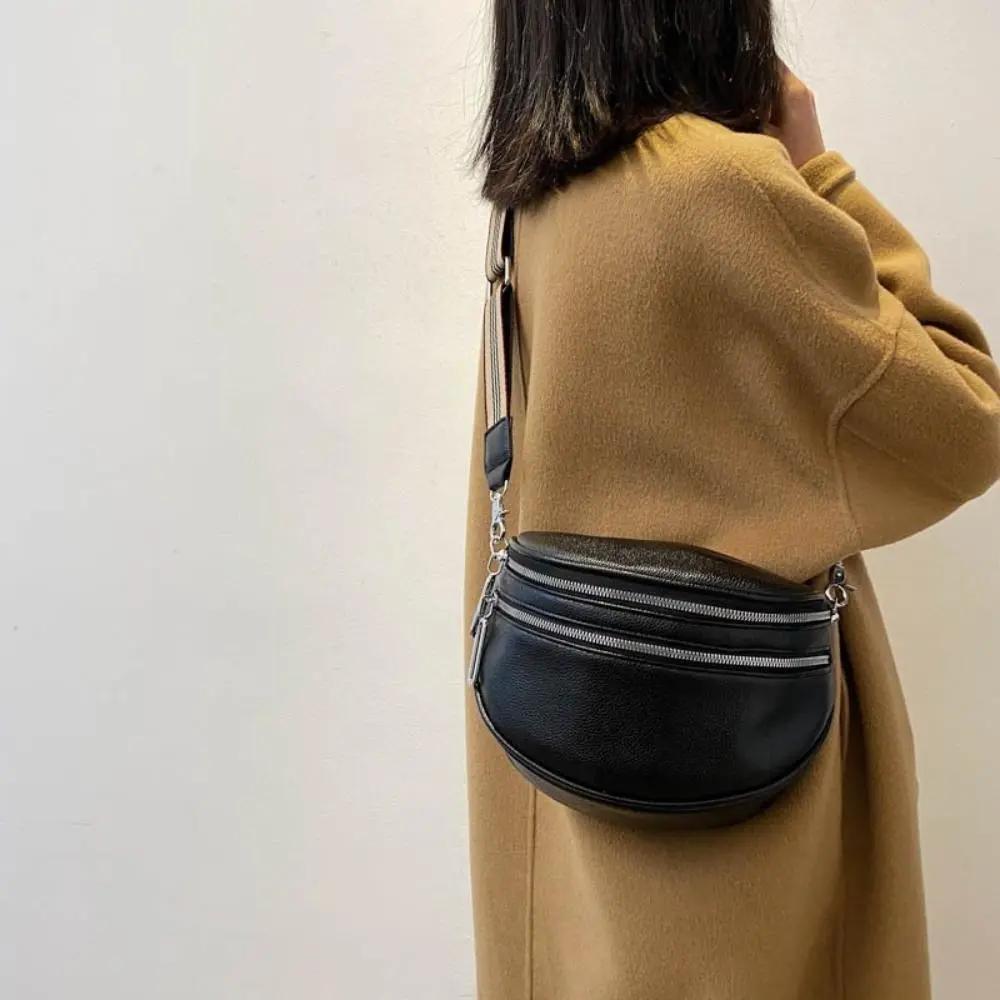 Sac à bandoulière noir Danoir Paris Mira, sac chic et polyvalent en cuir élégant, idéal pour toutes les occasions.