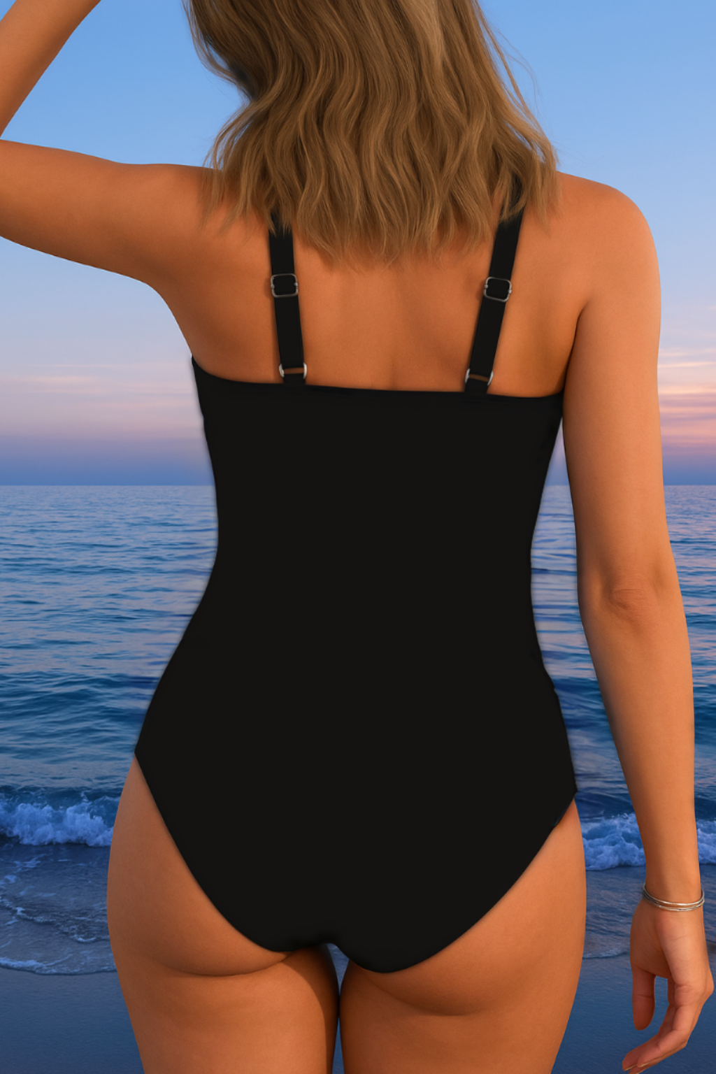 Maillot de bain élégant Éloria de Danoir Paris avec imprimé coloré, tissu ajusté, et design moderne pour femmes.