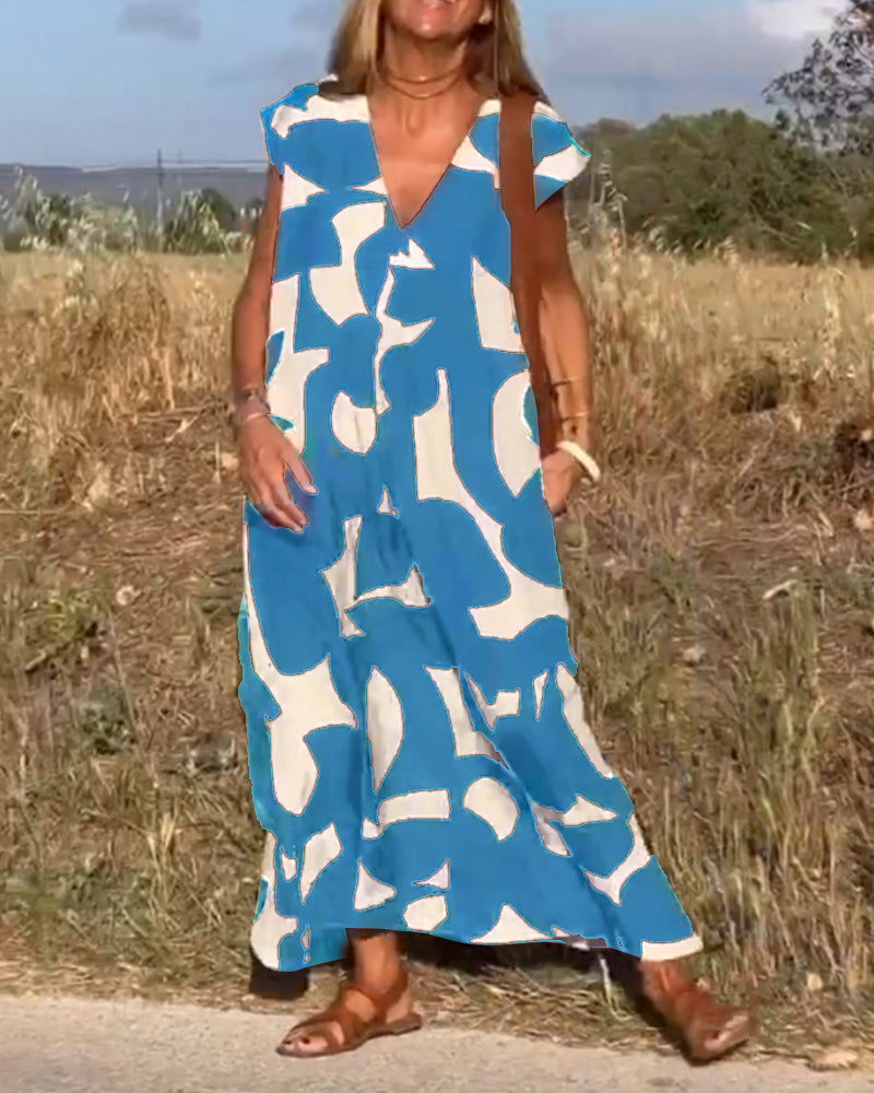 Robe fluide et chic Danoir Paris Stéphanie en tissu noir, élégante et légère, portée par un mannequin.