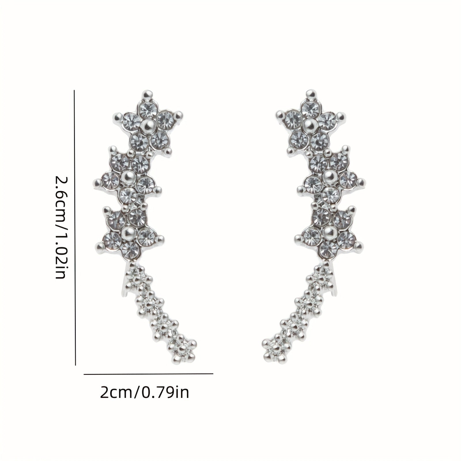 Boucles d'oreilles intemporelles en fleurs de la marque Danoir Paris, avec motifs floraux élégants et délicats.