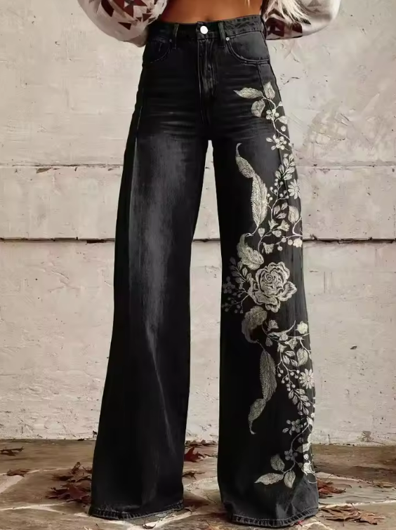 Pantaloni élégants de Boemia Danoir Paris, coupe flatteuse, tissu léger, pour un style chic et décontracté.