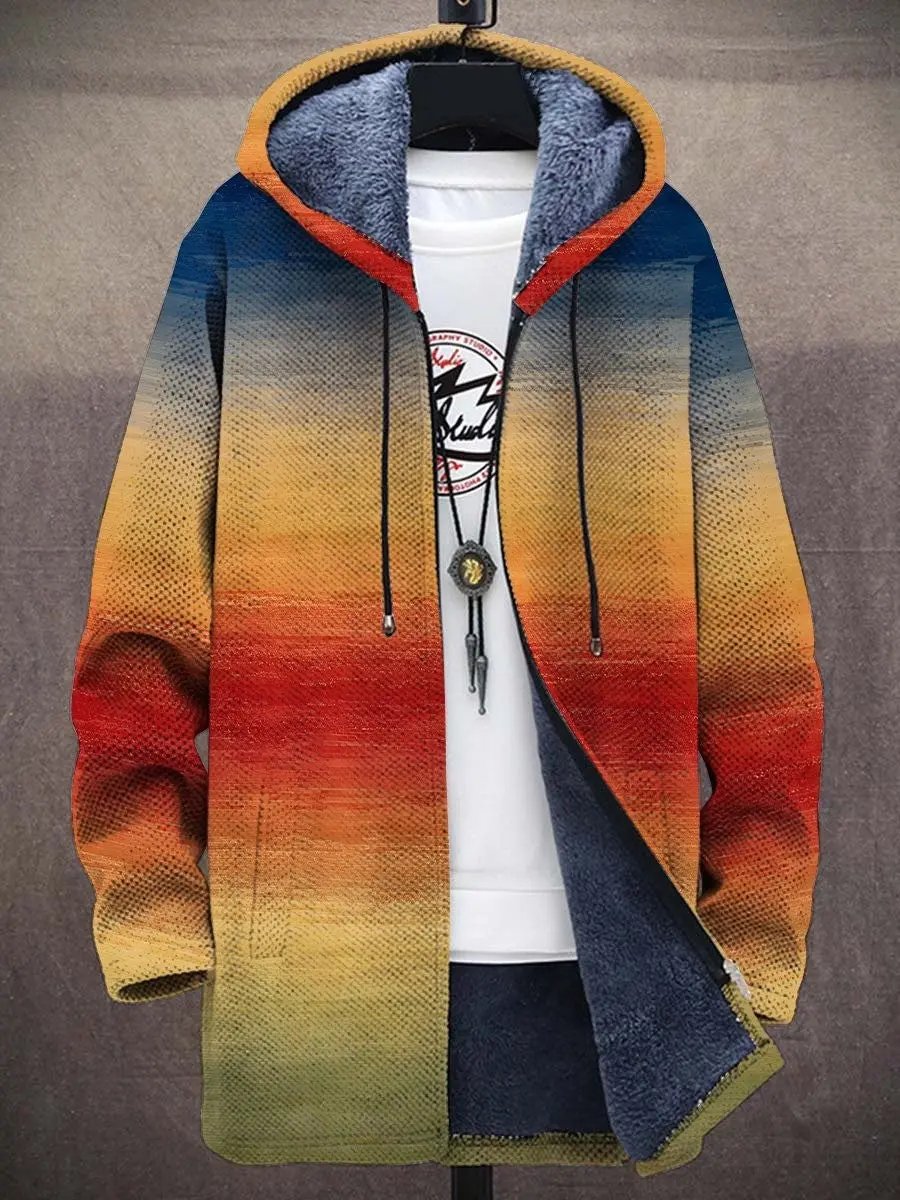 Gilet de luxe inspiré par l'art Noora de Danoir Paris en plusieurs couleurs, détail élégant et design artistique visible.