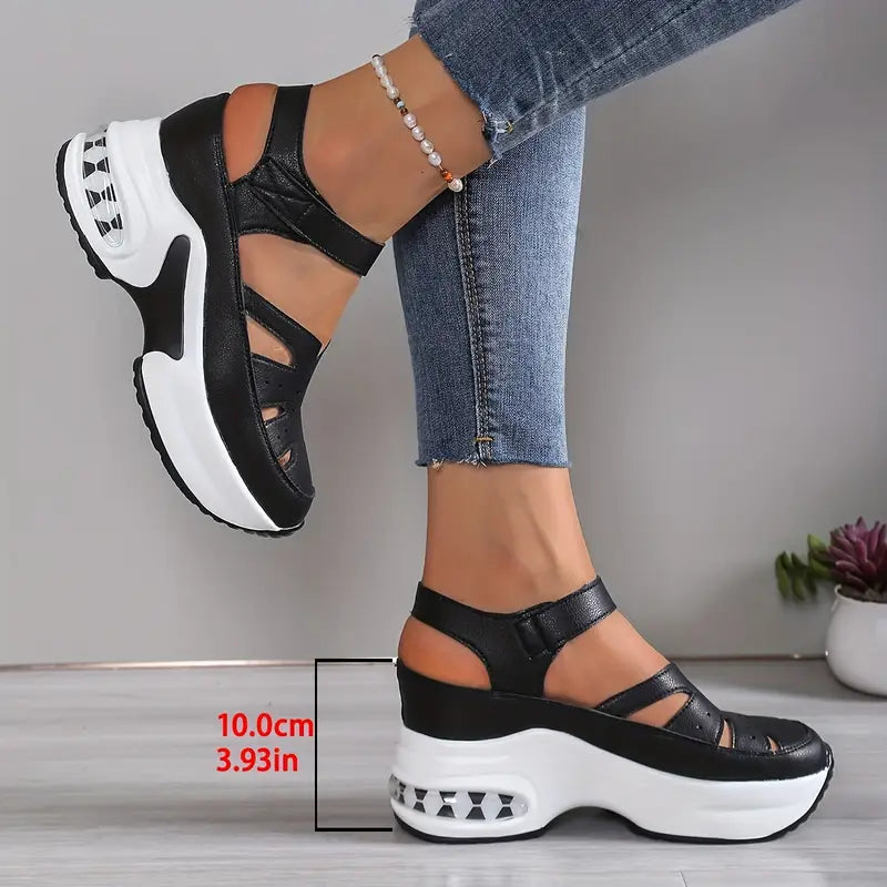 Sandales orthopédiques Laura™ de Danoir Paris en blanc, chaussures confortables pour le bien-être du pied, taille 36.