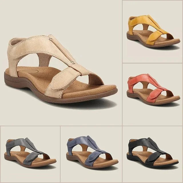Sandales orthopédiques confortables NELLY de Danoir Paris, chaussures noires pour un confort optimal.