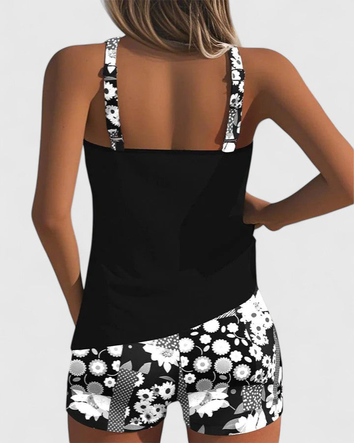Maillot de bain violet Danoir Paris Aurianna, maillot de bain confortable pour femmes, vue de face.
