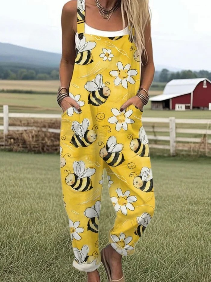 Combinaison vintage légère Karo de Danoir Paris, tissu fluide, coupe décontractée et style rétro élégant.