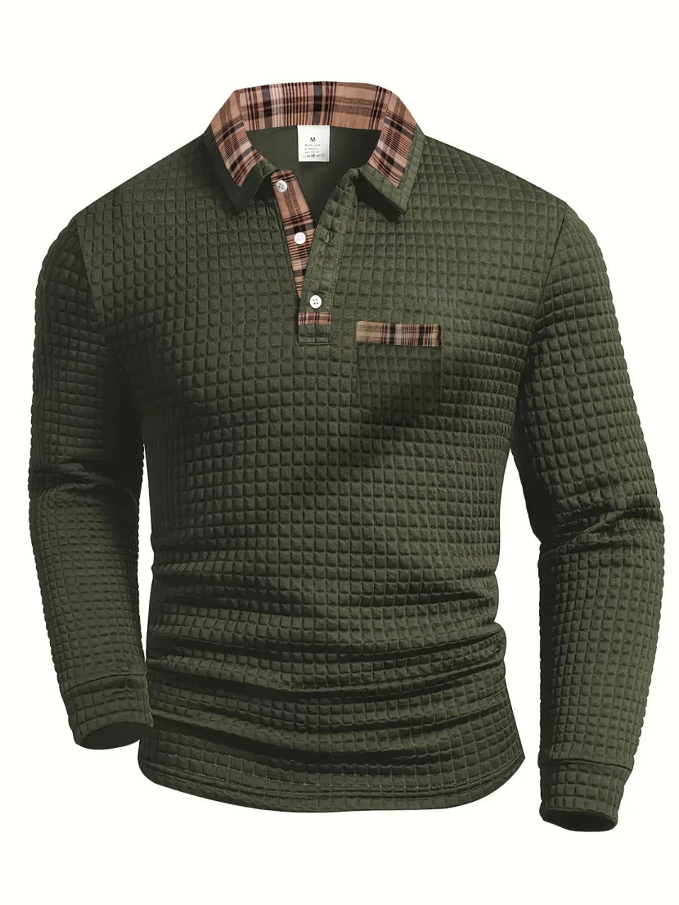 Veste décontractée verte Danoir Paris avec touche de caractère, style élégant et confortable.