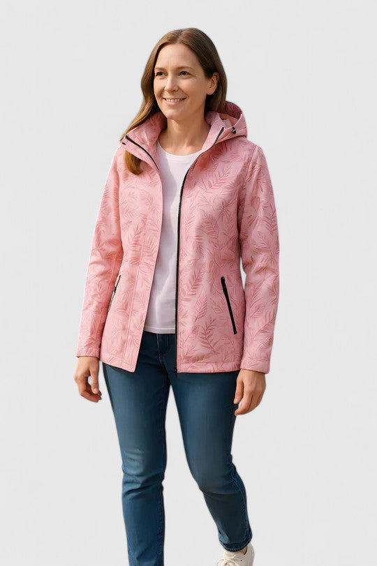 Veste élégante verte de la marque Danoir Paris, modèle Thanyelle, tissu chic et coupe sophistiquée.