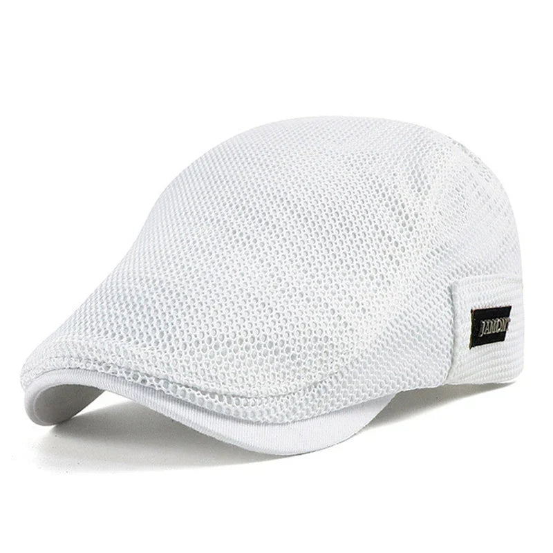 Herenpet Bloom™ ademend van Danoir Paris, witte katoenen ondergoed met comfortabele pasvorm en zachte stof.