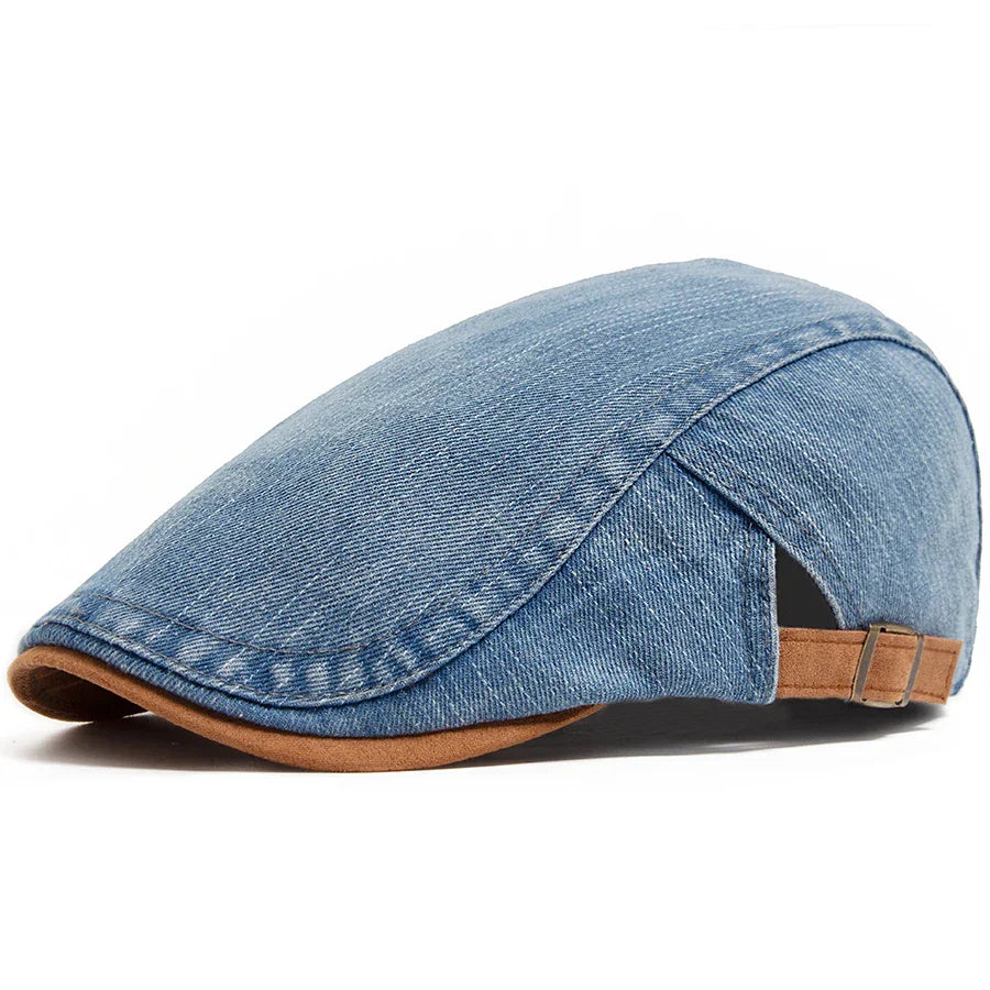 Veste en denim pour homme Bloom™ de Danoir Paris, tissu noir, style décontracté avec détails modernes.