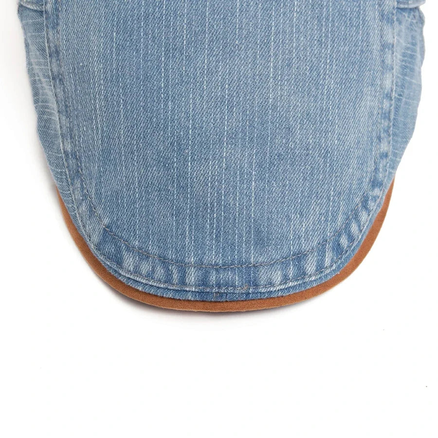 Veste en jean homme Bloom™ de Danoir Paris, tissu noir, coupe moderne, portée sur un mannequin.