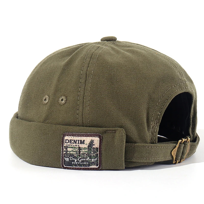 Harnais vintage pour chien Bloom ™ de Danoir Paris, style Docker, en tissu noir avec détails élégants.