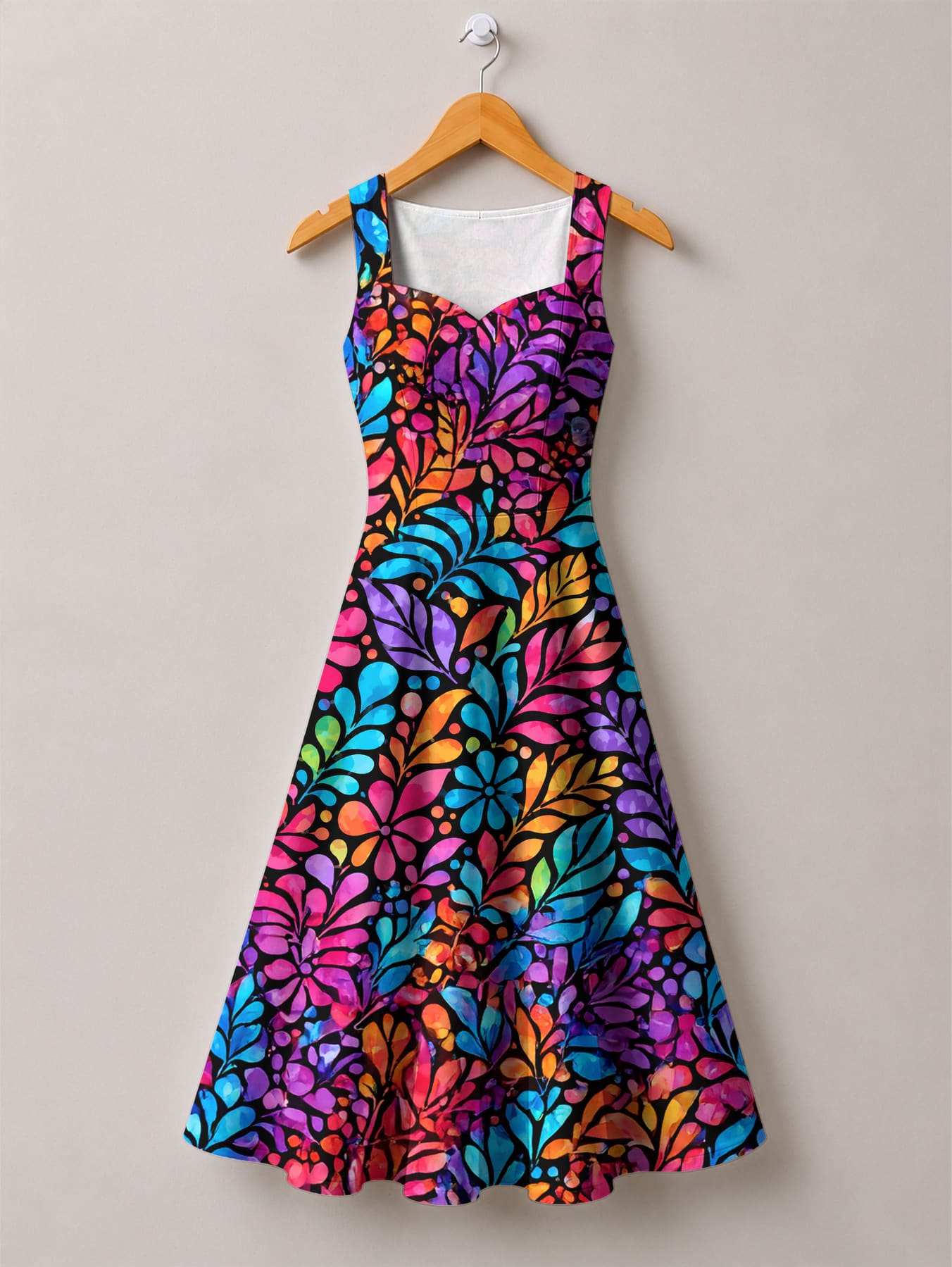 Robe corset Rangi de Danoir Paris, vue de face, en tissu noir avec détails sophistiqués, vêtement élégant pour femme.