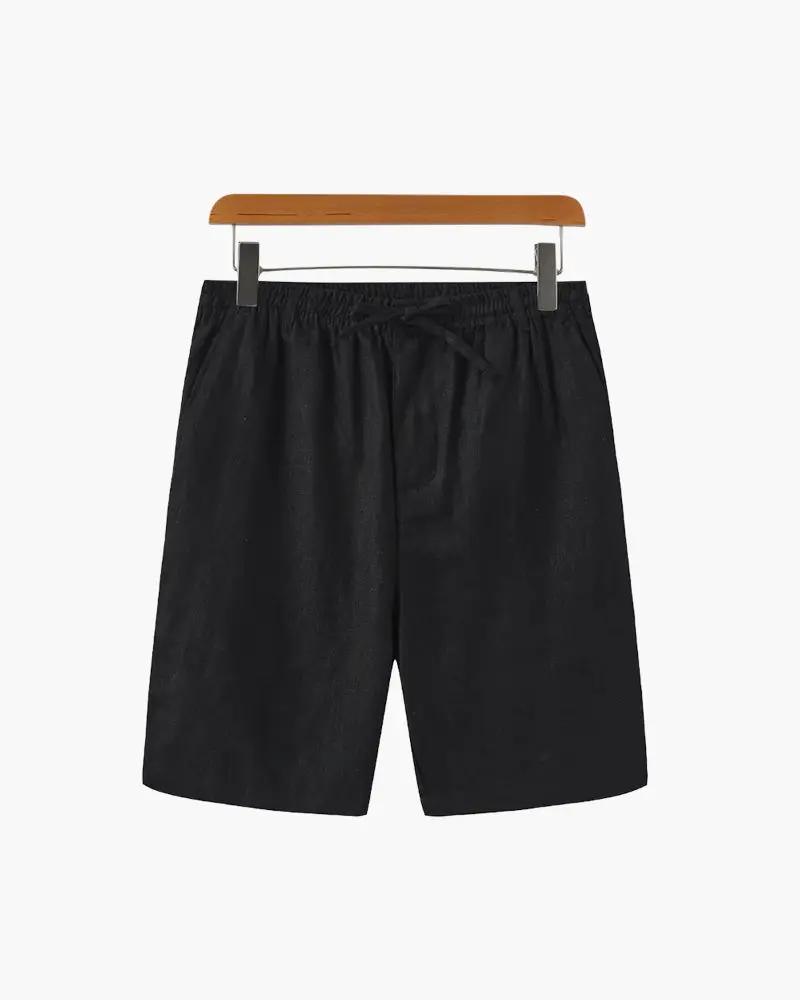 Shorts en lin beige Casablanca de la marque Old Money, élégants et confortables pour un style estival sophistiqué