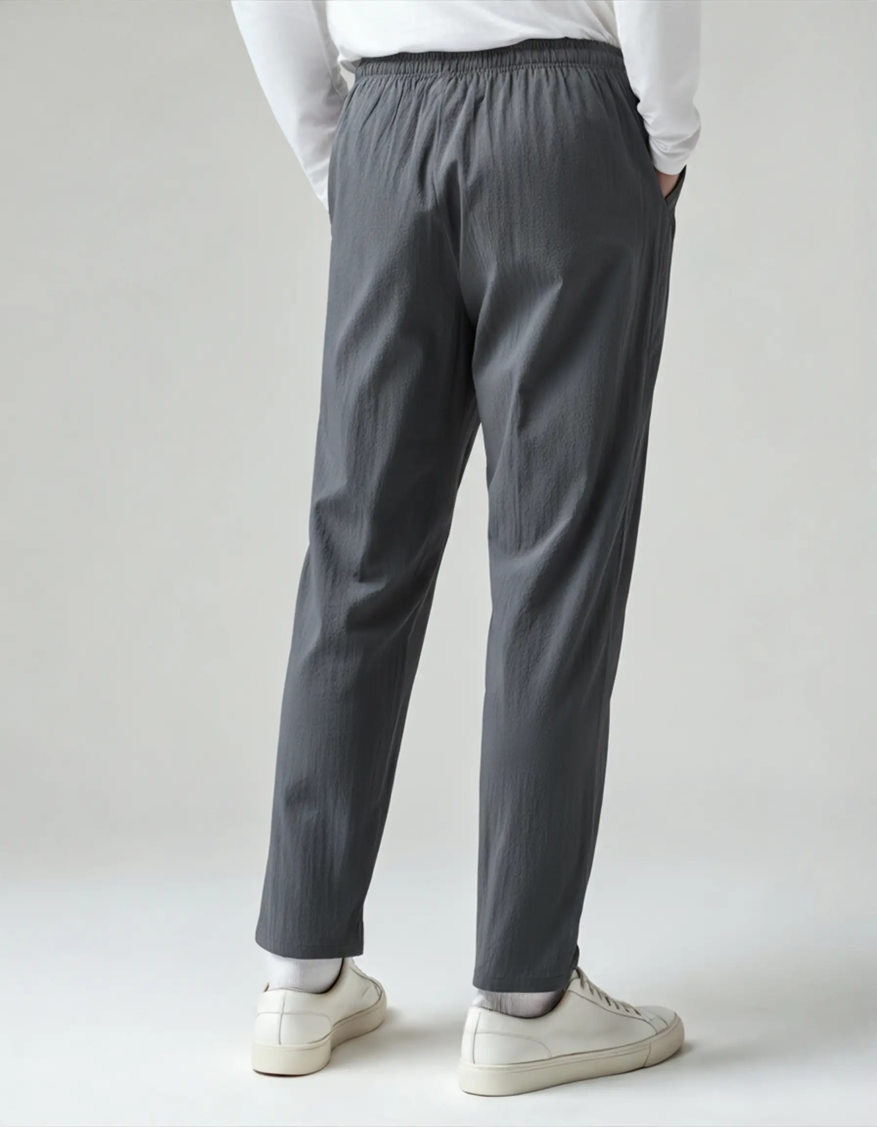 Pantalon en lin Zanzibar beige de la marque Old Money, coupe décontractée et tissu léger pour un style élégant et confortable.