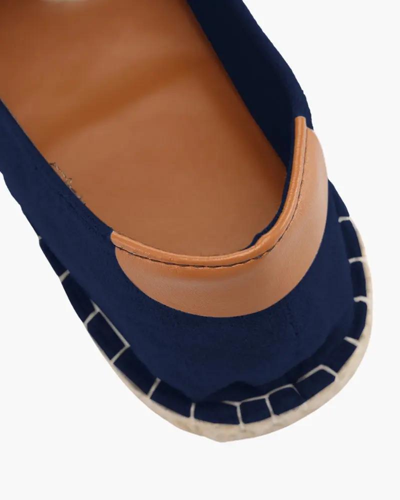 Espadrilles Soho de la marque Old Money en noir, pointure 38, avec semelle en corde et design élégant pour un look décontracté.